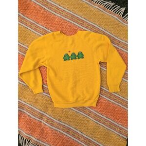Vintage Frog Sweater kids size M 10-12